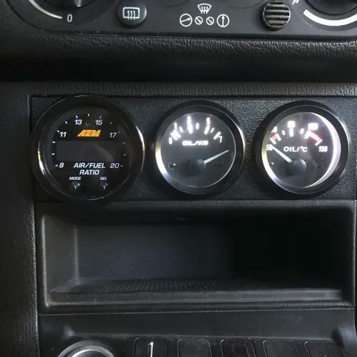 Адаптер под 3 датчика для BMW E36 (в центральную консоль, под климатом)