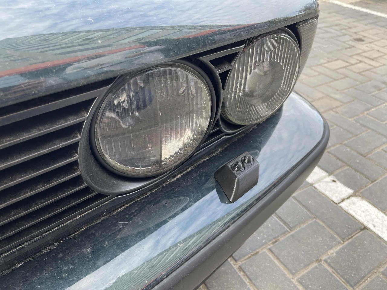BMW E34 — омыватель фар