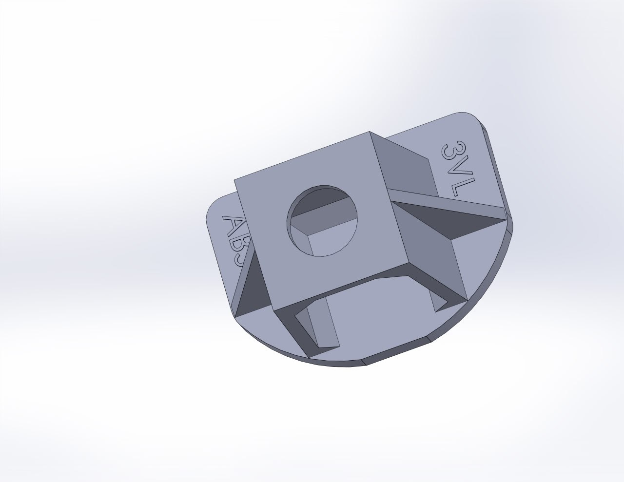 Держатель дверной карты BMW E36 — 3D-печать, салон, ракурс 2 из 5