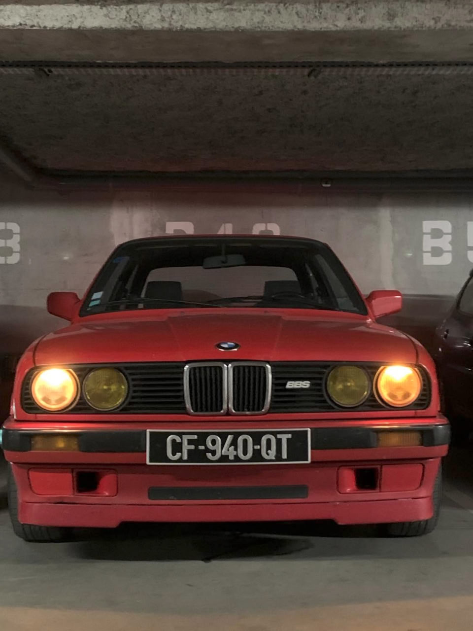 Эмблема BBS для передней решётки BMW E30 — 3D-печать, кузов, ракурс 2 из 2