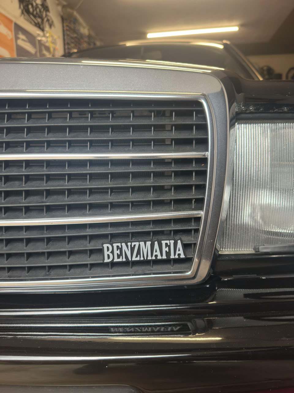 Эмблема на решётку BENZ MAFIA для Mercedes-Benz W201 — 3D-печать, кузов, ракурс 2 из 4