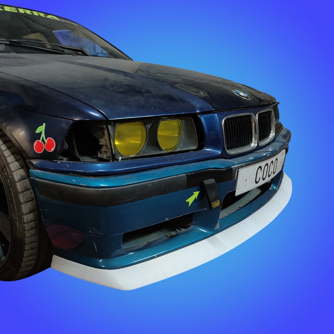 Губа для переднего бампера bmw e36 m3, Дизайн был создан на основе 3D-сканирования…