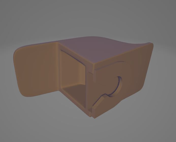 Клипсы для обшивки дверей R129 — 3D-печать, салон, ракурс 3 из 3