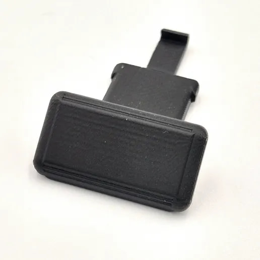 Кнопка подлокотника R129 — 3D-печать, салон, ракурс 2 из 3