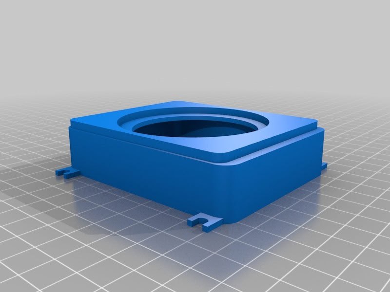 Крепление под манометр вместо OBC для BMW E30 — 3D-печать, салон, ракурс 3 из 3