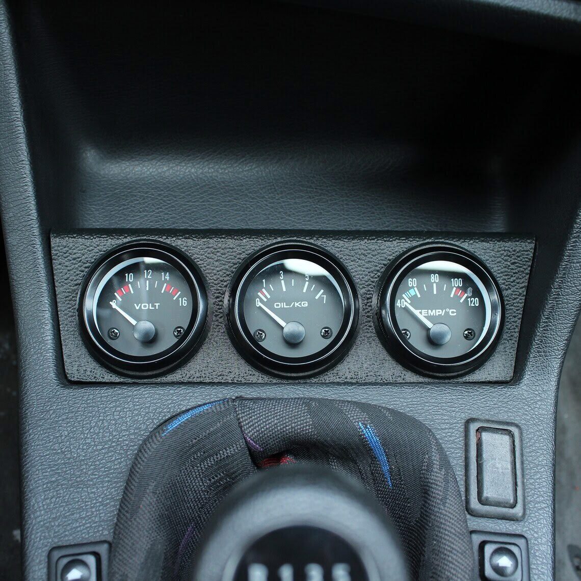Кронштейн манометра вместо пепельницы BMW E30 (52 мм)