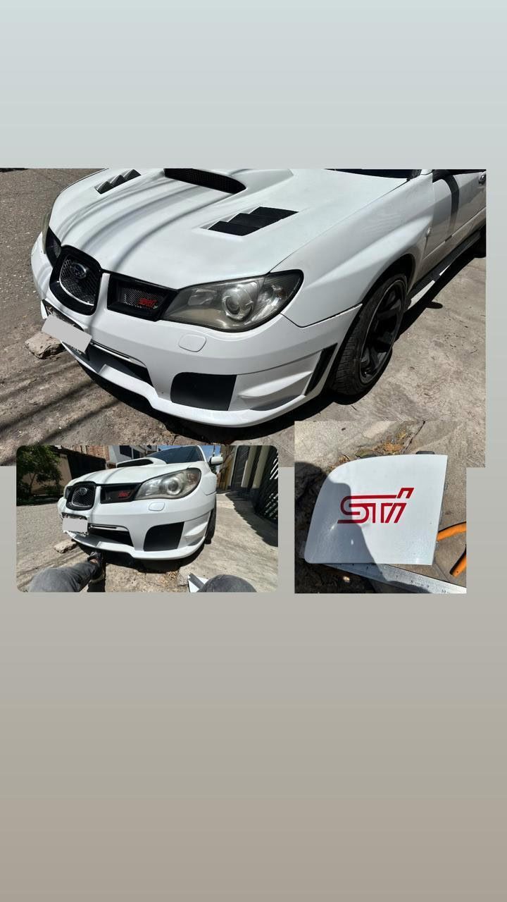Крышки противотуманных фар Subaru Impreza WRX STI (2006–2007)