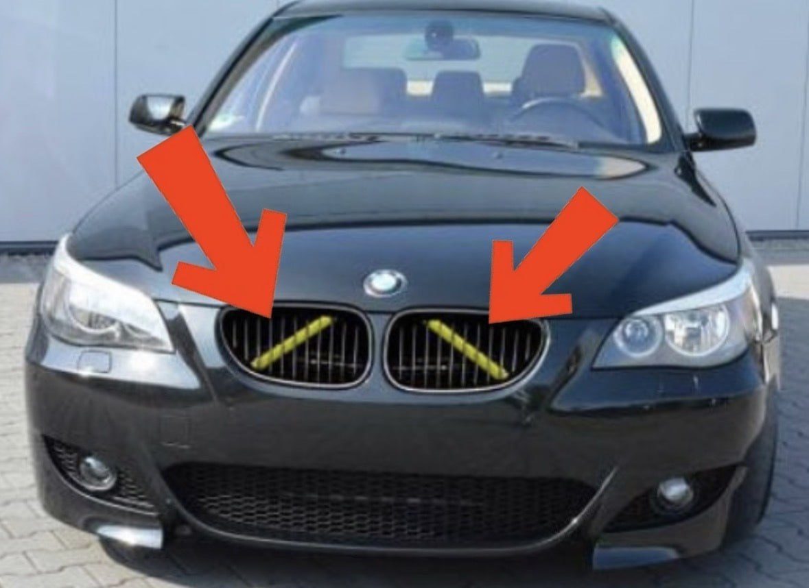 Накладки на распорки V-Brace для BMW E60 и E61