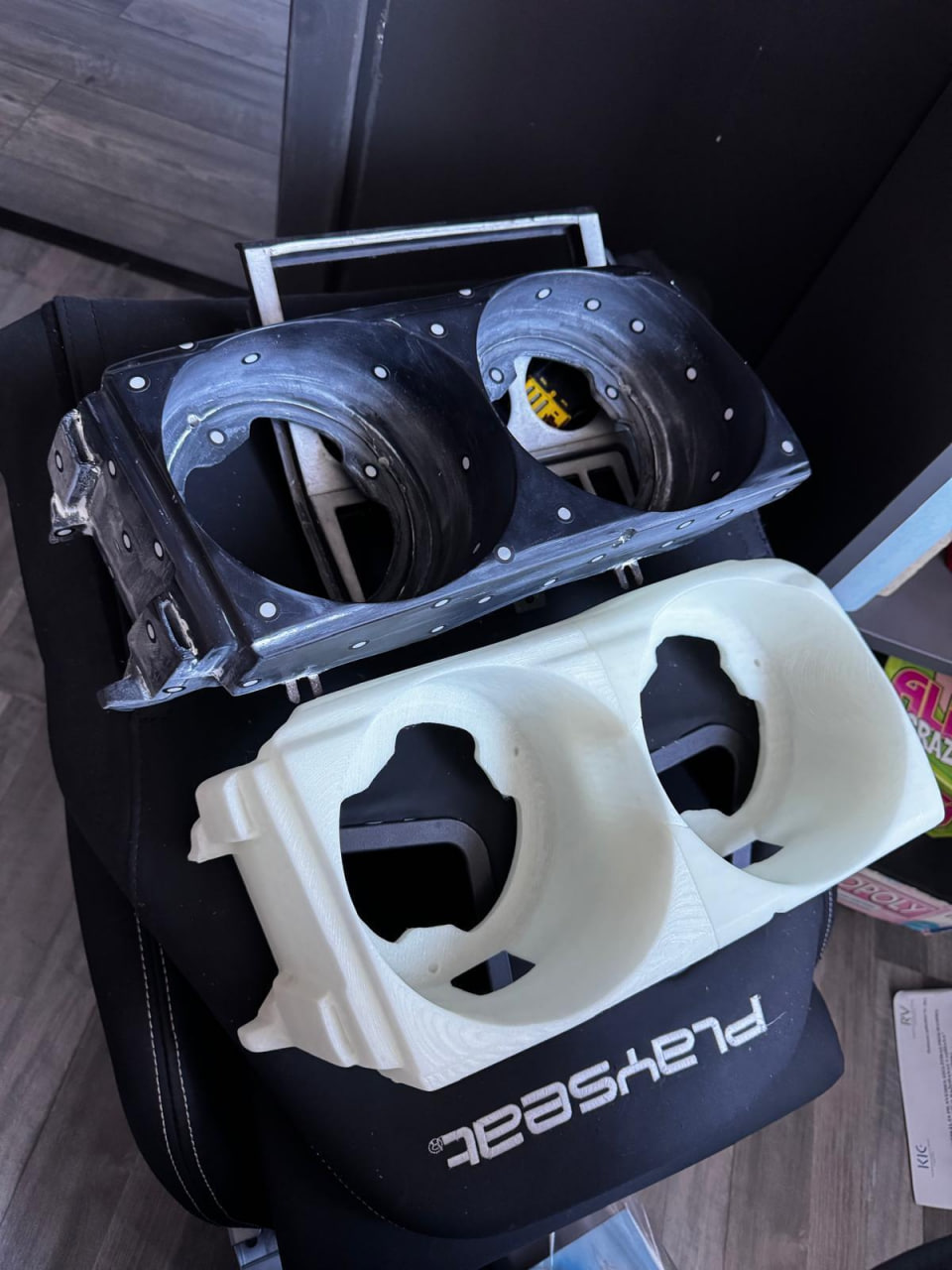 Оптика Votex-style для Audi 80/90 (B3/B4) — 3D-печать, освещение, ракурс 2 из 2