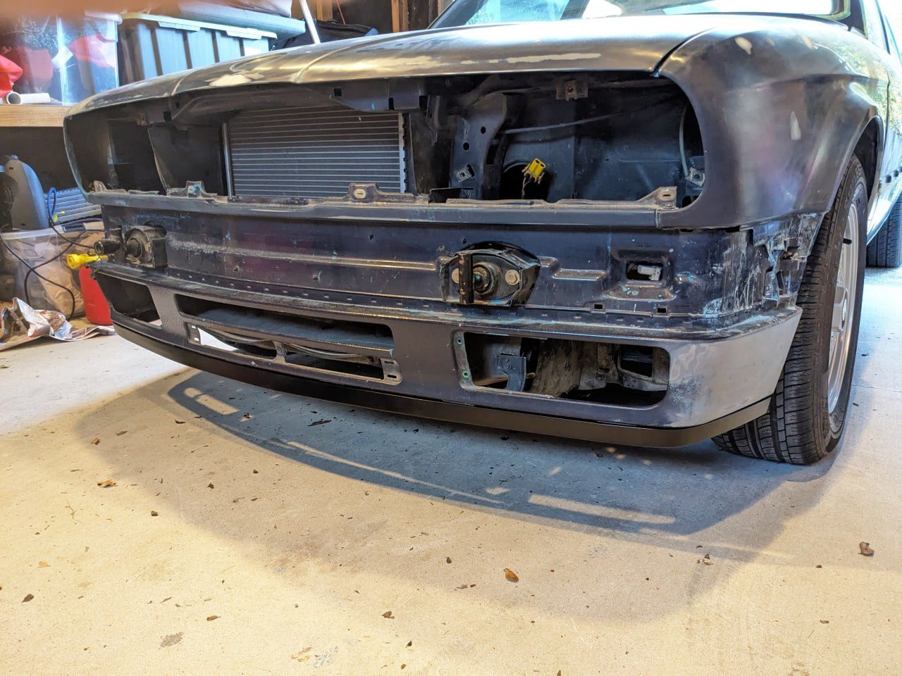 Передняя губа для BMW E30