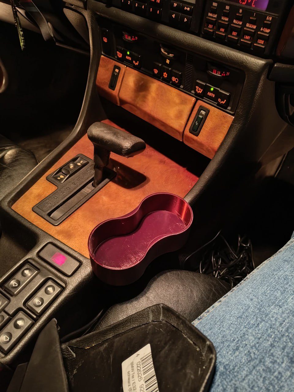 Подстаканник для BMW E32 и E34