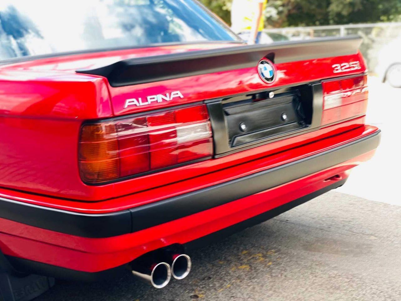 Спойлер BMW E30 в стиле Alpina