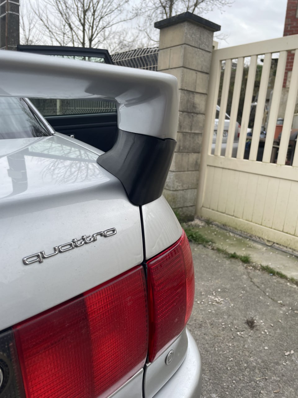 Усилитель спойлера Audi SPORT для Audi 80 B4 — 3D-печать, кузов, ракурс 2 из 3