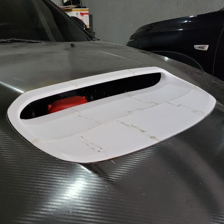 Воздухозаборник капота WRX-style для Subaru Impreza — 3D-печать, кузов, ракурс 2 из 3