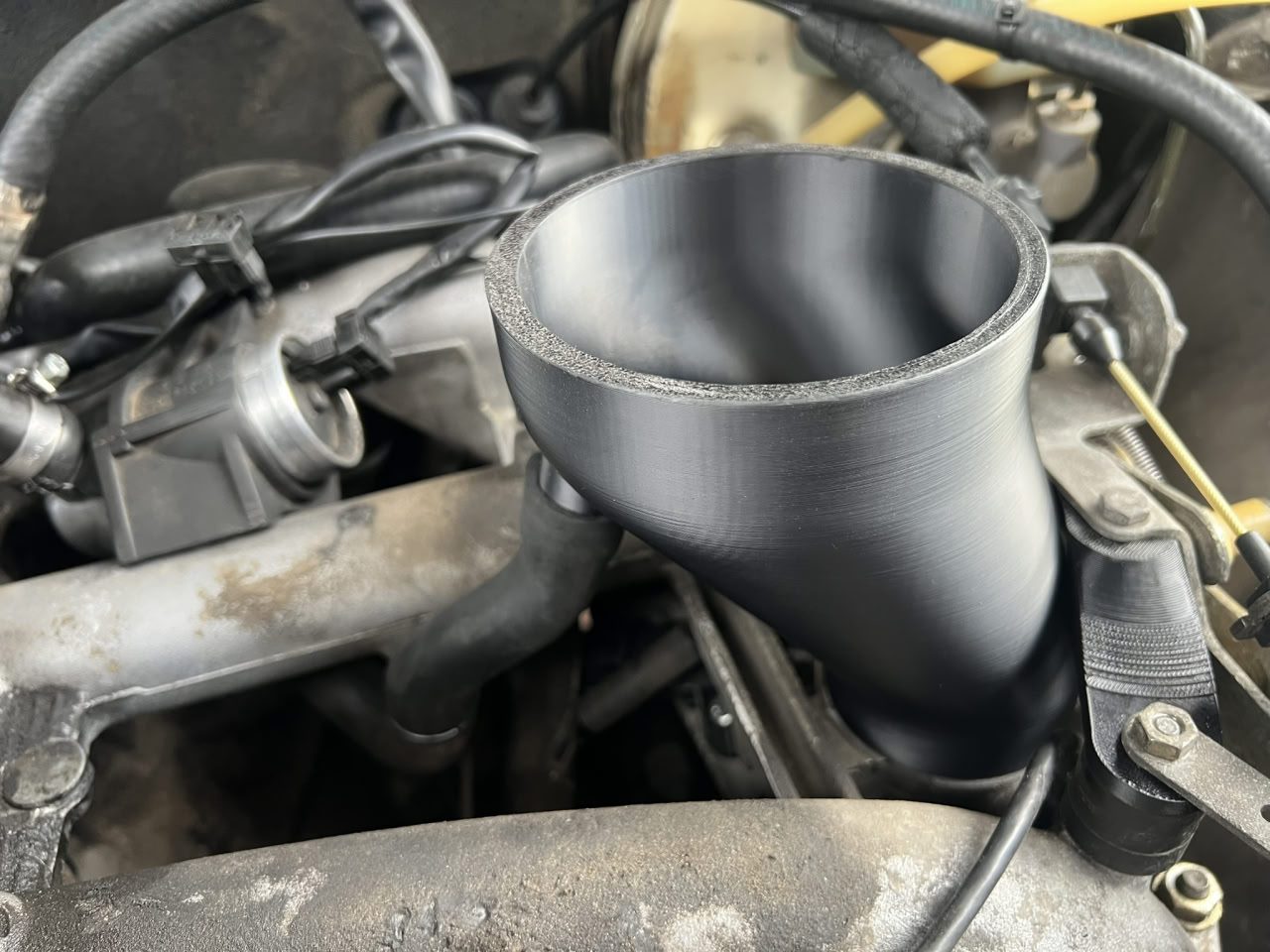 Впускной переходник под EFI для Mercedes-Benz W201 / W124 (M102)